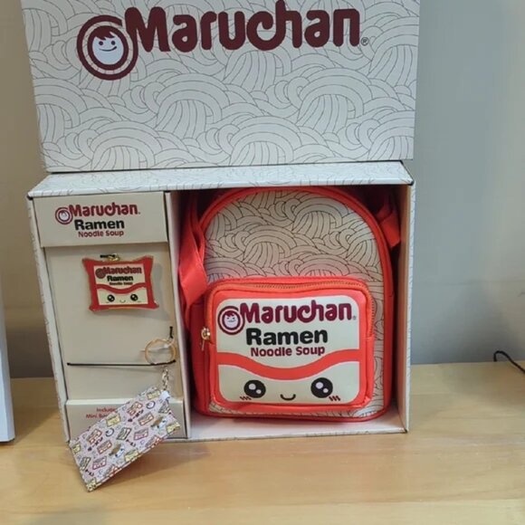 Maruchan Ramen Noodle Soup mini Backpack Set - brand new - Picture 1 of 14
